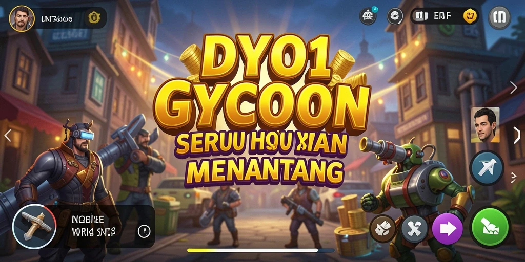 Tampilan gameplay DYO1 yang menantang dan seru.