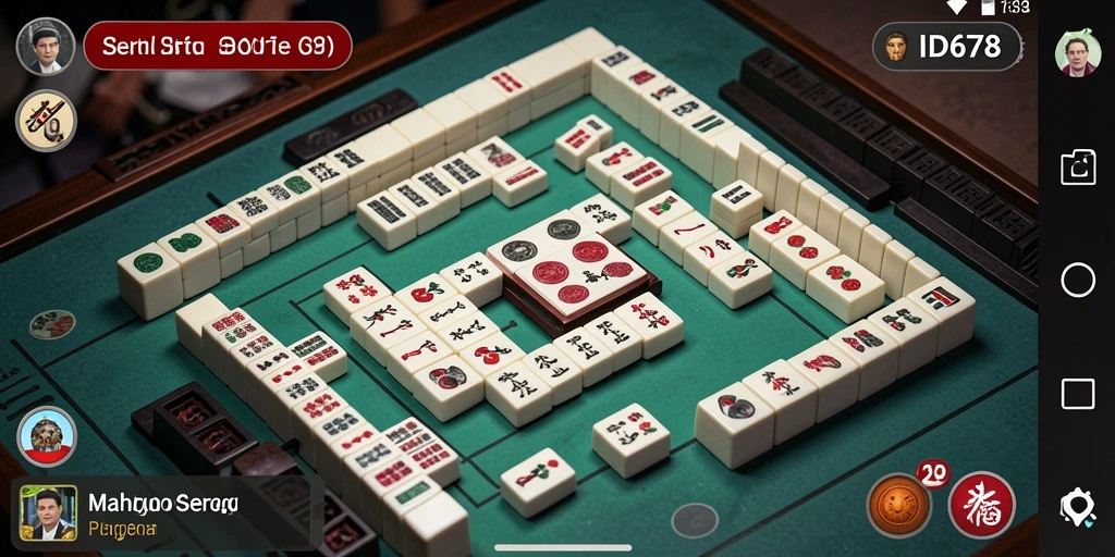Screenshot gameplay menarik dari game Mahjong ID678.