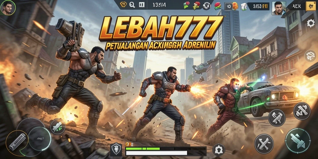Tampilan gameplay LEBAH777 yang penuh aksi dan seru.