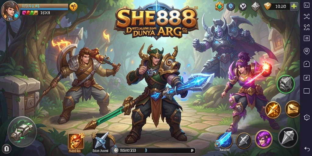 Screenshot gameplay <strong>SHE888</strong> yang menampilkan pertarungan seru dan grafis sempurna.