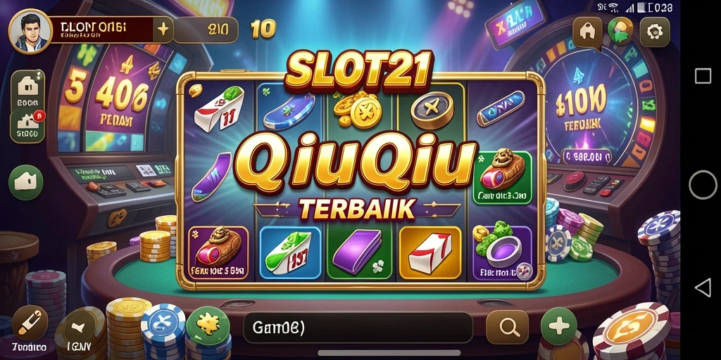 Tangkapan layar gameplay SLOT21 yang menampilkan keasyikan permainan QiuQiu.